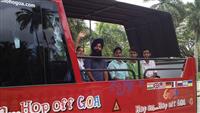 Goa Darshan in the Open HOHO Bus